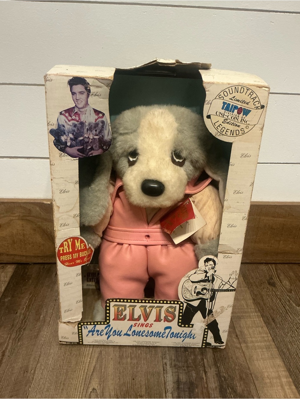 1994 ELVIS PRESLEY Taipow Teddy Bear, NEW